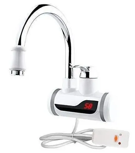 Electric Hot Water Heater Faucet Kitchen Instant Heating Tap Water (without  shower)