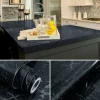 Self Adhesive Marble Sheet for Kitchen / Waterproof Anti Oil & Heat Resistant Wallpaper Sheet (Random Color)