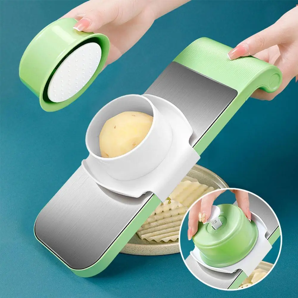 5in1 vegetable cutter  Stainless Steel Multifunctional   Grater For Vegetables Slicers Shredders Peeler  (random color)