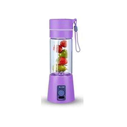 Portable Mini 6 blade Juicer blender | Outdoor Juicing Cup (380ml) - Rechargeable (random Color)