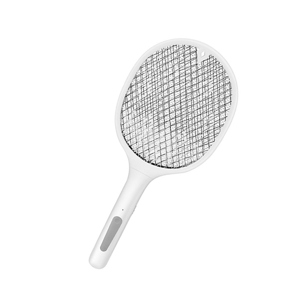 Mosquito Racket Electric Fly Swatter Powerful USB Rechargeable Grid 3-Layer Mesh Home Fly Killer Lamp (Without Box) (random color)