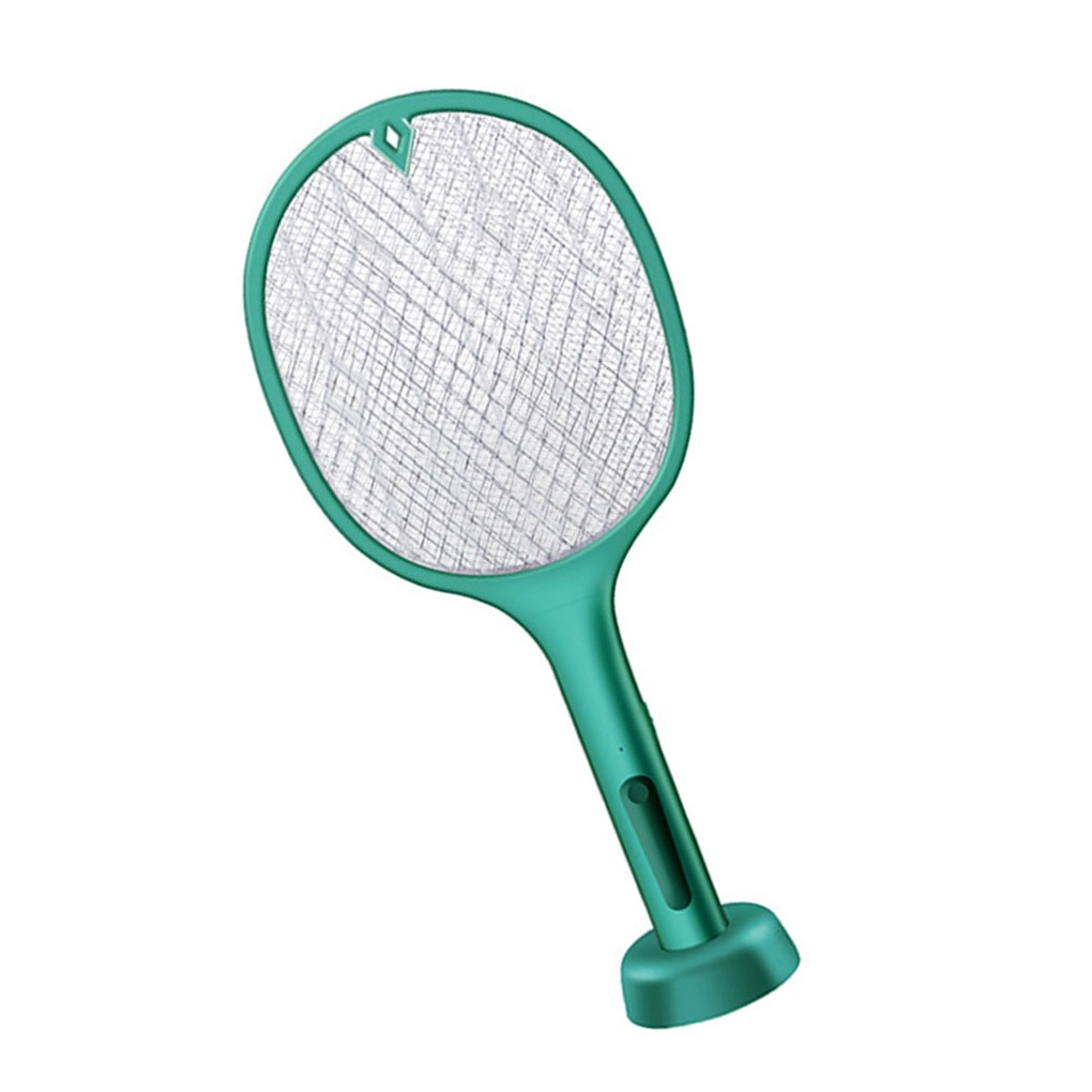 Mosquito Racket Electric Fly Swatter Powerful USB Rechargeable Grid 3-Layer Mesh Home Fly Killer Lamp (Without Box) (random color)