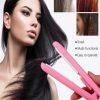 Mini Portable Hair Straightner / Air Smooth, Silky, Frizz-free And Healthy. (with Packing Box) (random Color)