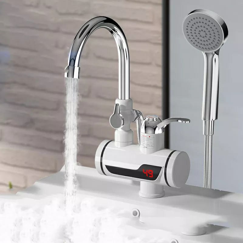 Electric Hot Water Heater Faucet Kitchen Instant Heating Tap Water (without  shower)