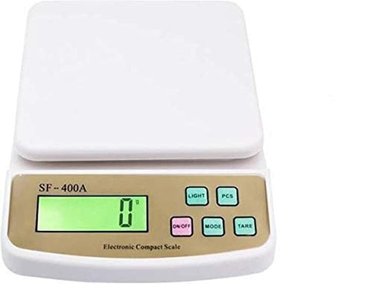 Weight Scale 1 Gram To 10 Kg | Digital Mini Kitchen Weighing Scale Machine (Cell Operated)