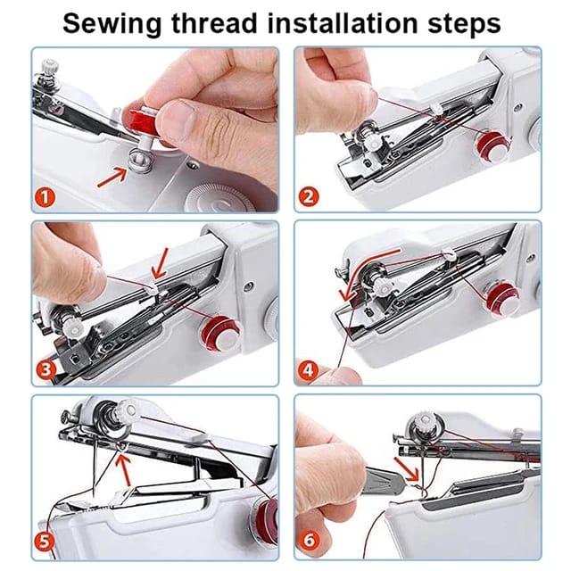 Handy Stitch Portable Mini Sewing Machine | the handheld sewing machine