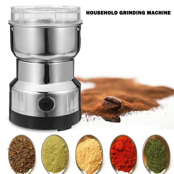NIMA NM-8300 STAINLESS STEEL ELECTRIC COFFEE GRINDER | MULTI PURPOSE ELECTRIC GRINDER | AUTOMATIC SPICE BEAN GRINDER 