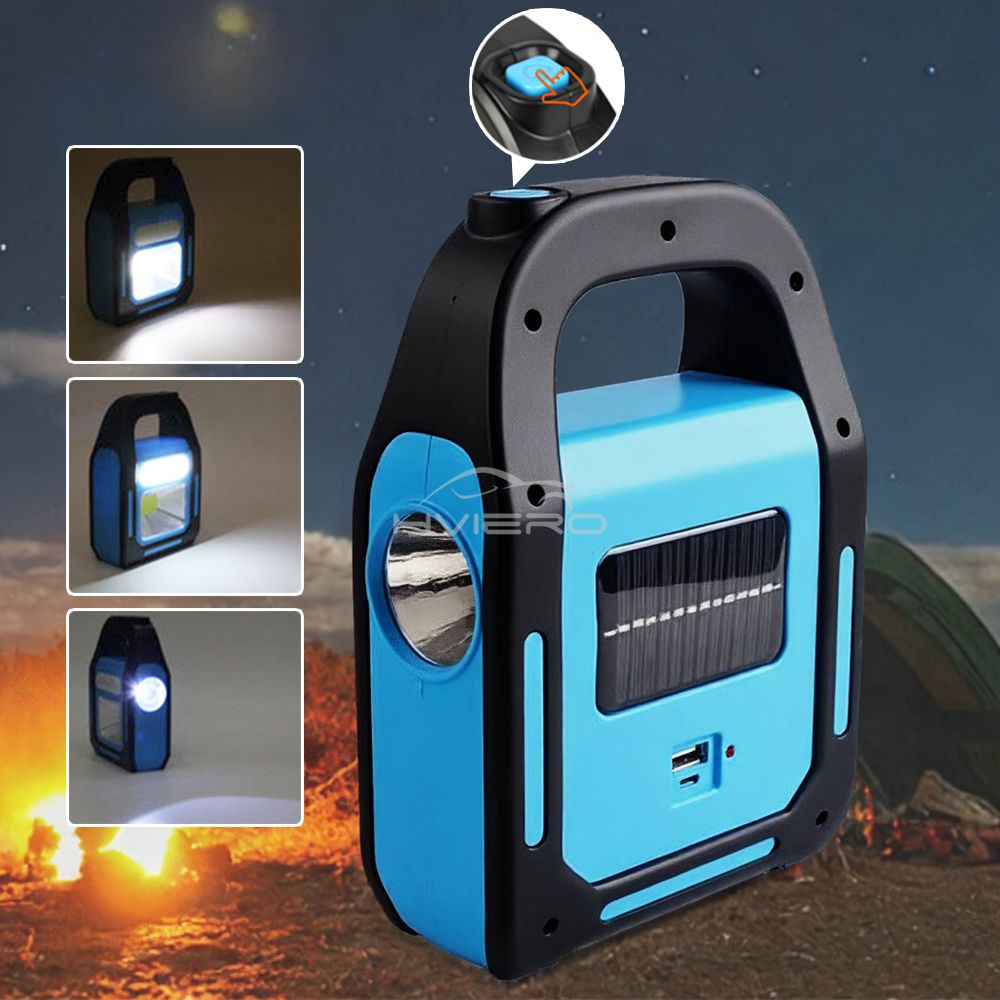 Hurry Bolt Work Light – Portable Rechargeable LED Work Lamp With Super Bright Illumination For Garage, Outdoor, Emergency, And Job Site Use