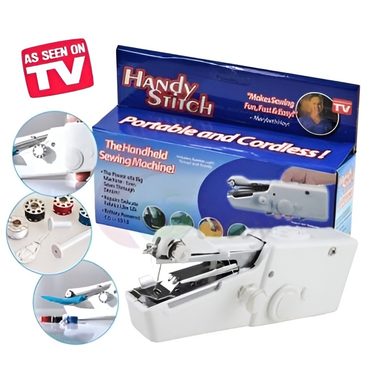 Handy Stitch Portable Mini Sewing Machine | the handheld sewing machine