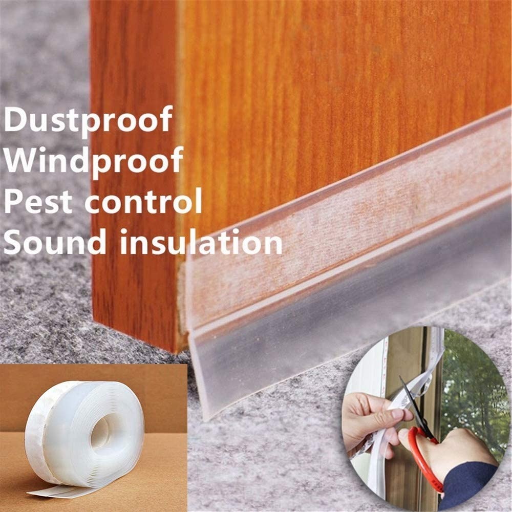3 Meter Door and Window Seal Strip – Adhesive Weather Stripping – Soundproof, Dustproof & Energy Saving