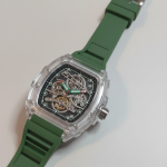 Frank Muller Transparent Dial Latest Article Watch with Rubber Strap(Plastic Cas - Men's Watches - Areeba Mart Pakistan