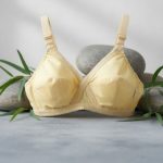 Areeba Mart Premium Soft Lycra Non-Padded Bra for Women & Girls (Skin Color)