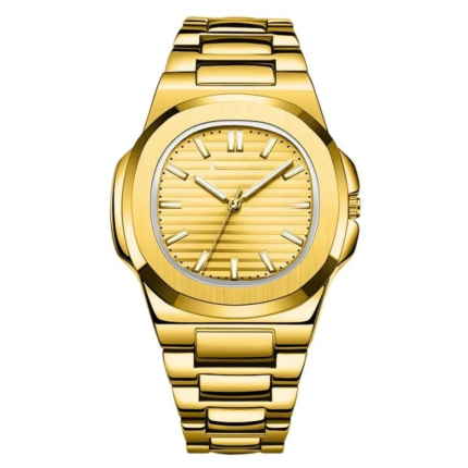 Square Nautilus Stainless Steel Watch for Men & Boys