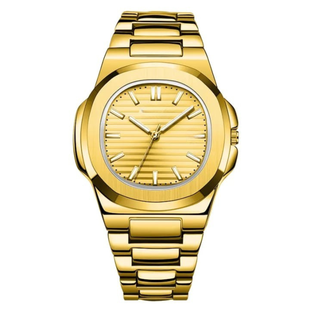 BASICSSTAR_62 Square Nautilus Stainless Steel Watch for Men & Boys - Image 1