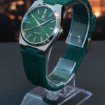 Silicone Tape Student Watch Men's Wristwatch Fashion Calendar Men's Watch - blac - Men's Watches - Areeba Mart Pakistan