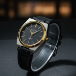 Silicone Tape Student Watch Men's Wristwatch Fashion Calendar Men's Watch - brow - Men's Watches - Areeba Mart Pakistan