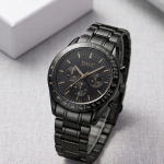 DWC Heritage Chronograph Panda Dial Watch - golden - Men's Watches - Buy Online in Pakistan at Areeba Mart