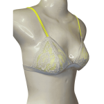 Areeba Mart French Triangle Single Hook Lace Bralette Net Bra for Women & Girls (Random Color)