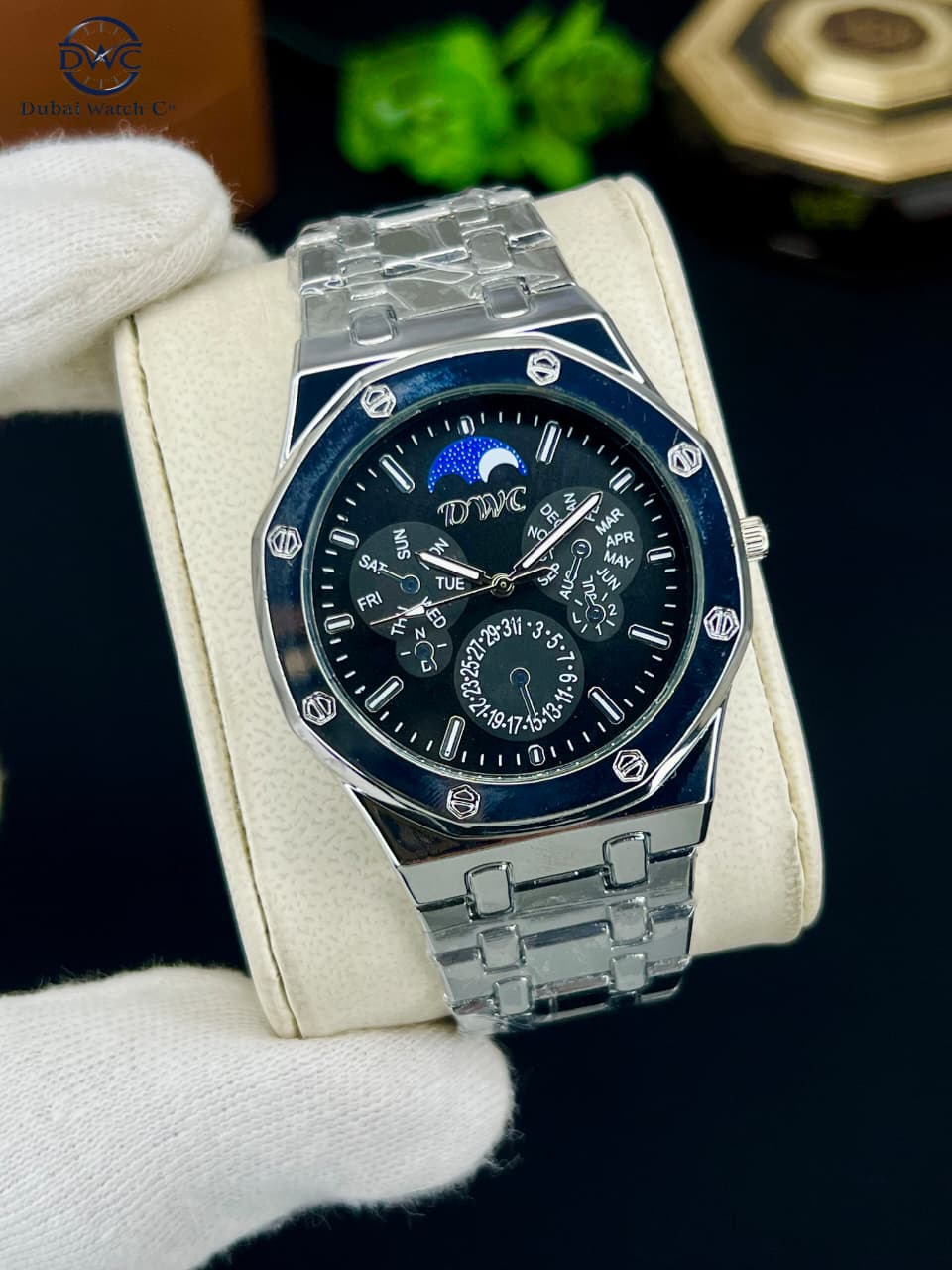 WhatsAppImage2025-12-16at6.25.42PM_2 Latest Design Hexa Stainless Steel Watch for Men & Boys - 2-tone - Men's Watches - Buy Online in Pakistan at Areeba Mart