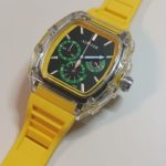 Frank Muller Transparent Dial Latest Article Watch with Rubber Strap(Plastic Cas - Men's Watches - Areeba Mart Pakistan
