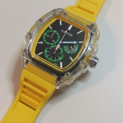 Frank Muller Transparent Dial Latest Article Watch with Rubber Strap(Plastic Cas - Men's Watches - Areeba Mart Pakistan