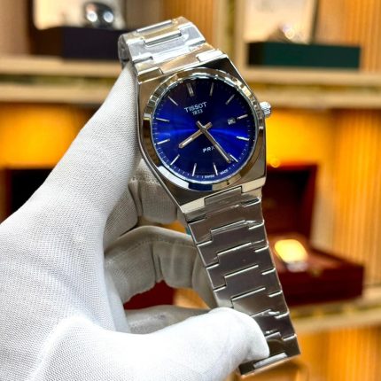 Tissot prx stainless steel with date. Premium Quality luxury watch (Plain Dial) - Men's Watches - Areeba Mart Pakistan