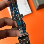 Tissot prx stainless steel with date. Premium Quality luxury watch (Plain Dial)  - Men's Watches - Areeba Mart Pakistan
