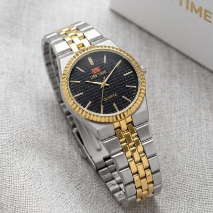 LifeTime Elite | Gilded Noir Edition - golden - Men's Watches - Buy Online in Pakistan at Areeba Mart