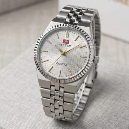 LifeTime Elite | Gilded Noir Edition - silver - Men's Watches - Buy Online in Pakistan at Areeba Mart
