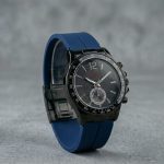 Round Dial Rubber Silicone Strap Watch with Magnet Lock - brown-black - Men's Watches - Buy Online in Pakistan at Areeba Mart