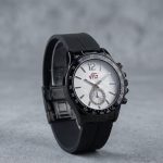 Round Dial Rubber Silicone Strap Watch with Magnet Lock - black-arabic - Men's Watches - Areeba Mart Pakistan
