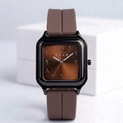 SABR Stealth Square Watch with Eastern Arabic Numerals   “ Magnetic Strap & Su - Men's Watches - Areeba Mart Pakistan