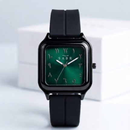 SABR Stealth Square Watch with Eastern Arabic Numerals   “ Magnetic Strap & Su - Men's Watches - Areeba Mart Pakistan