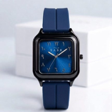 SABR Stealth Square Watch with Eastern Arabic Numerals   “ Magnetic Strap & Su - Men's Watches - Areeba Mart Pakistan