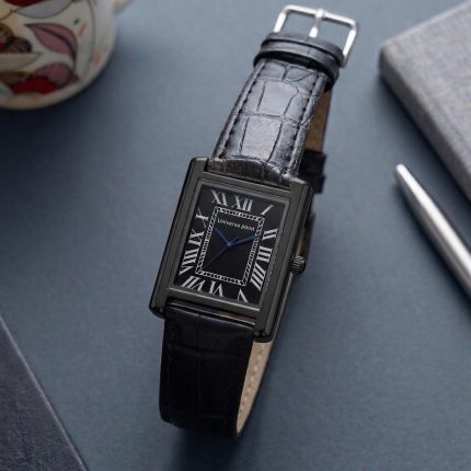 Universe Point Tank OLD MONEY in Leather Strap - blue - Men's Watches - Buy Online in Pakistan at Areeba Mart