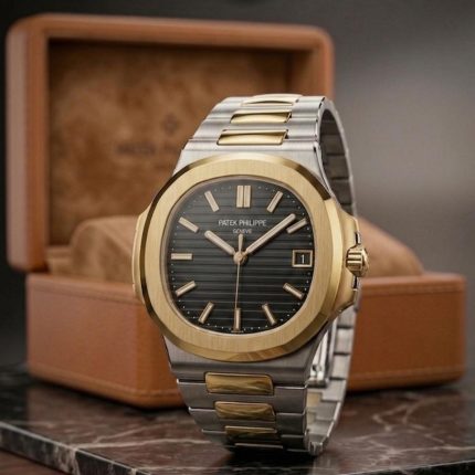 Nautilus PATEK PHILIPPE GENEVE Stainless Steel Premium Quality (Matt Finish) - 2 - Men's Watches - Areeba Mart Pakistan