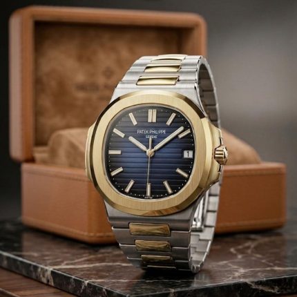 Nautilus PATEK PHILIPPE GENEVE Stainless Steel Premium Quality (Matt Finish) - 2 - Men's Watches - Areeba Mart Pakistan