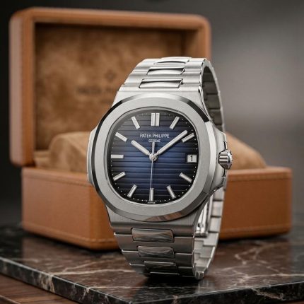 Nautilus PATEK PHILIPPE GENEVE Stainless Steel Premium Quality (Matt Finish) - Men's Watches - Areeba Mart Pakistan