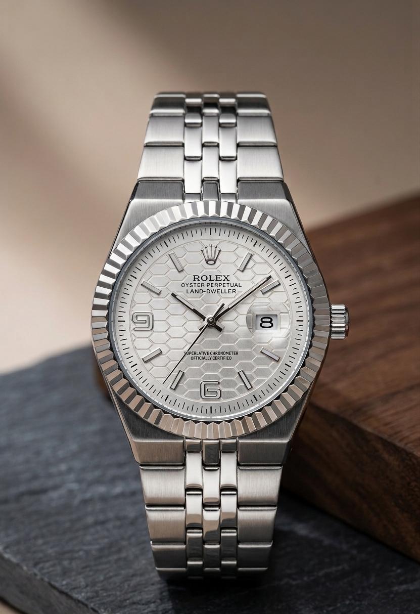WhatsAppImage2026-05-07at5.33.25PM Rolex Honeycomb in Premium Quality Stainless Steel - tiffany-silver - Image 1