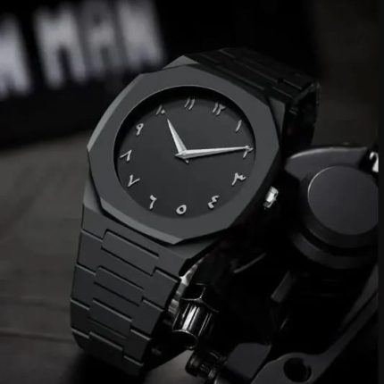 Arabic Aura Watch Limited Edition (Fiber 44gm) - marble-black