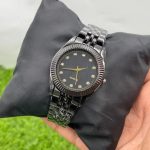 Classic Luxury Stainless Steel Watch for Men Boys - black-golden-2 - Men's Watches - Buy Online in Pakistan at Areeba Mart