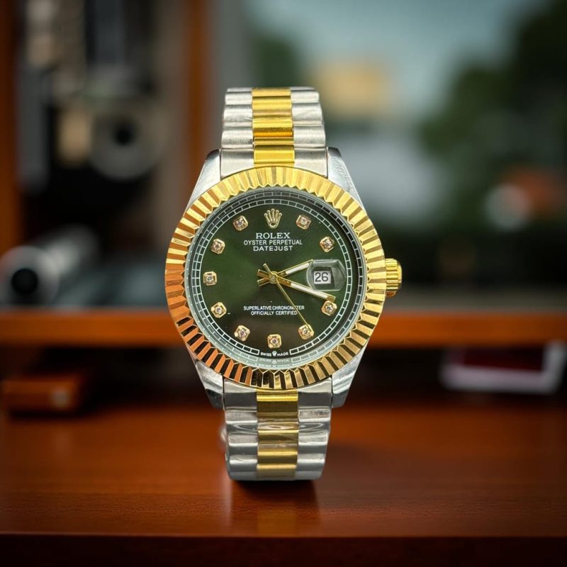 Rolex Date Just in Premium Quality Stainless Steel - Men's Watches - Buy Online in Pakistan at Areeba Mart