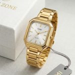 Tomi Stainless Steel OLD MONEY Style Watch - golden-black