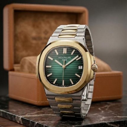 Nautilus PATEK PHILIPPE GENEVE Stainless Steel Premium Quality (Matt Finish) - 2 - Men's Watches - Areeba Mart Pakistan
